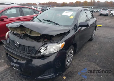 2010 Toyota Corolla Le из США, поврежденный, VIN 2T1BU4EE5AC321709